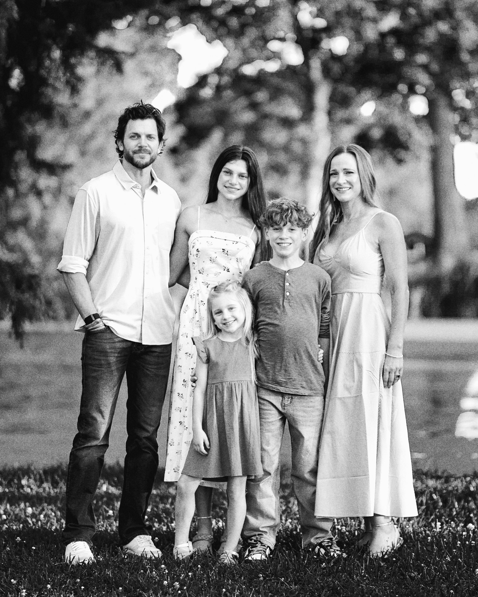 The Lipari family: Damon, YaYa and their three kids