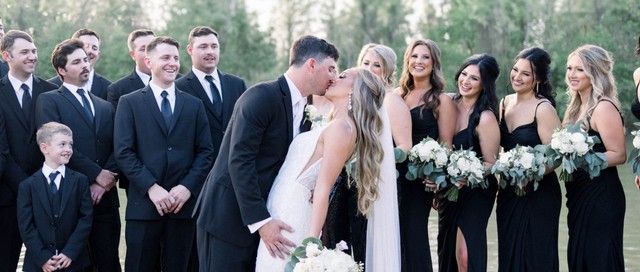 Whitney & Logan wedding film still